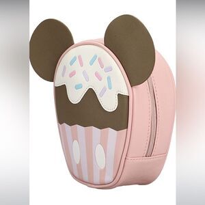 Disney’s Mickey Mouse Cupcake Cosmetic Bag NWT
